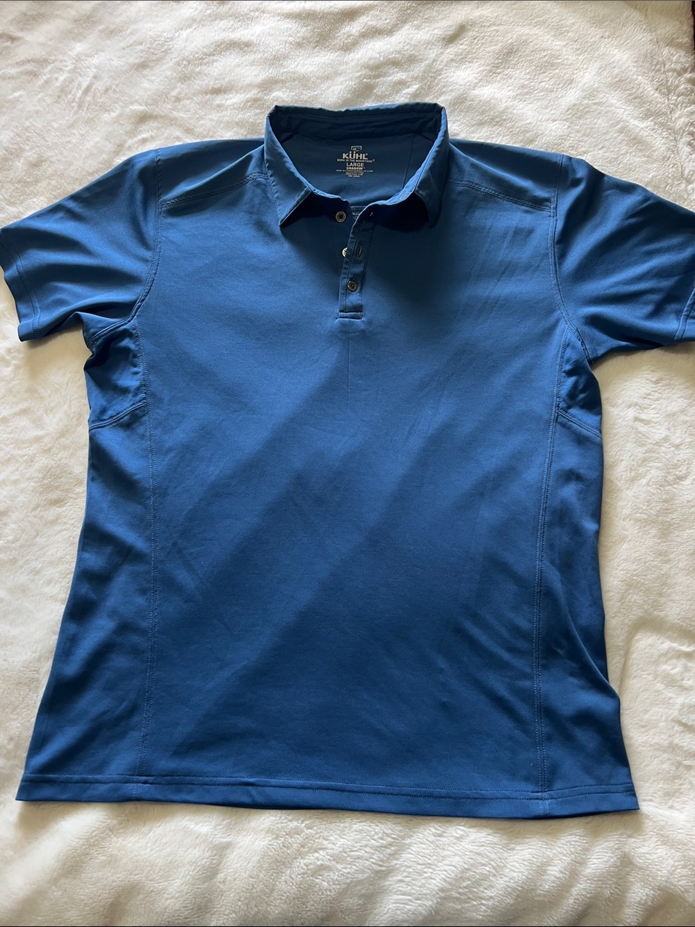 Kuhl Men's Royal Blue Stretch Polo